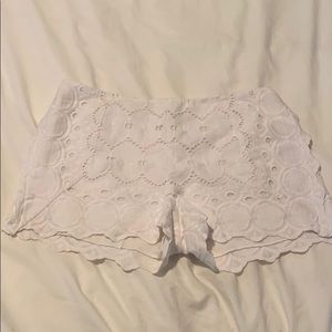 Anna Sui Eyelet Shorts